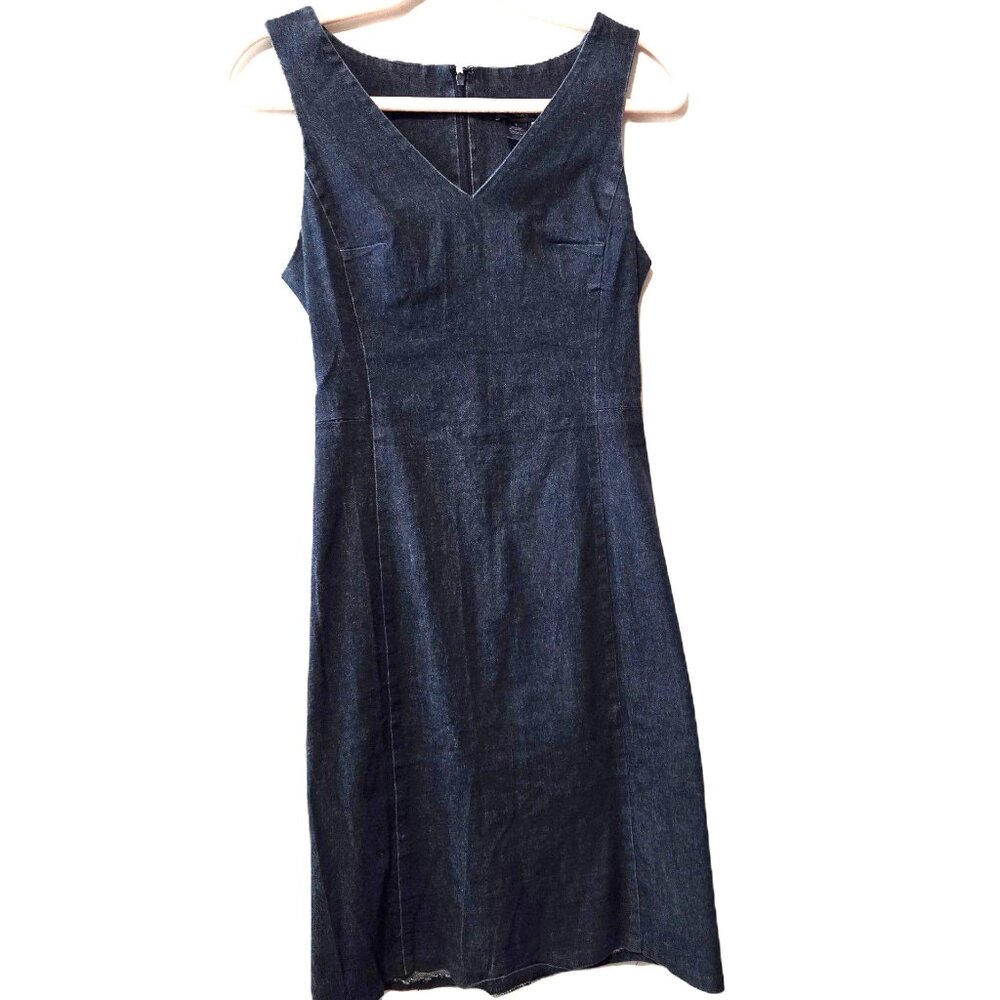 French Connection Sleeveless Denim Dress Size 8